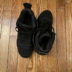 Jordan Black Kids Sneakers